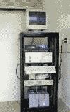Thumbnail CGPS instrumentation rack in Cook Islands Continuous GPS station - SPSLCMP - Geodesy - linked image 32k