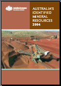Cover image of Australia's Identified Mineral Resources 2004