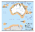 Austalia's Maritime Zones Map, PDF [456Kb]