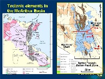 Tectonic elements in the McArthur Basin (81.3 KB).