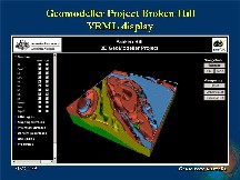 Geomodeller Project Broken Hill VRML display (14.2 KB).