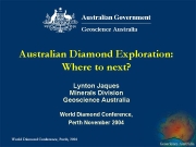 Austrlian Diamond Exploration: Where to next?