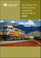 Cover of Australia&rsquo;s Identified Mineral Resources. &copy; Geoscience Australia.