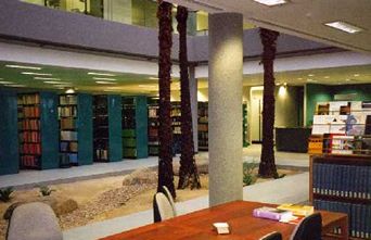 Library study area