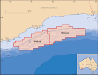 Bremer Basin acreage release areas.