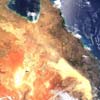 Thumbnail
            of MODIS image showing dust storm.