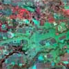 SPOT 2 satellite image, Copyright CNES
