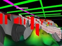 Granite volumes, gold deposits and surface traces for major faults (GA7765)