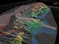 Dundas area cross-sections, seismic interpretations and fault planes (GA7768)