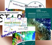 Collage of images to represent ACRES Products&Services section
