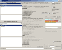 Fig 3. Front end of the ASTER processing tool.