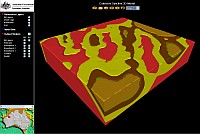 Model interface showing 3D model