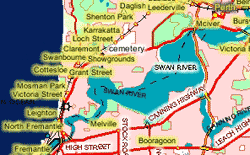 Section from the Mapconnect interface (Click to MapConnect)