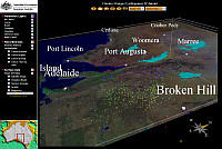 Satellite image and earthquake events (GA9186)