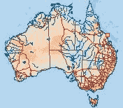 Map showing location of Brampton Island
