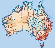 Map showing location of Maree