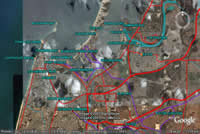 Google EarthTM Mapping Service showing a portion of Geodata3 - Click to view sample in greater detail [JPG 89.79Kb]