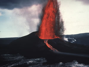 The explosiveness of a volcanic eruption depends on how easily magma can flow and the amount of gas trapped within the volcano. The form of volcanic activity also can be influenced by the amounts of water and carbon dioxide dissolved in magma.