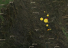 Rawson VIC aftershock map 23 September 2021