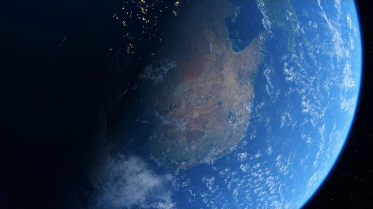 View of Australian east coast from space