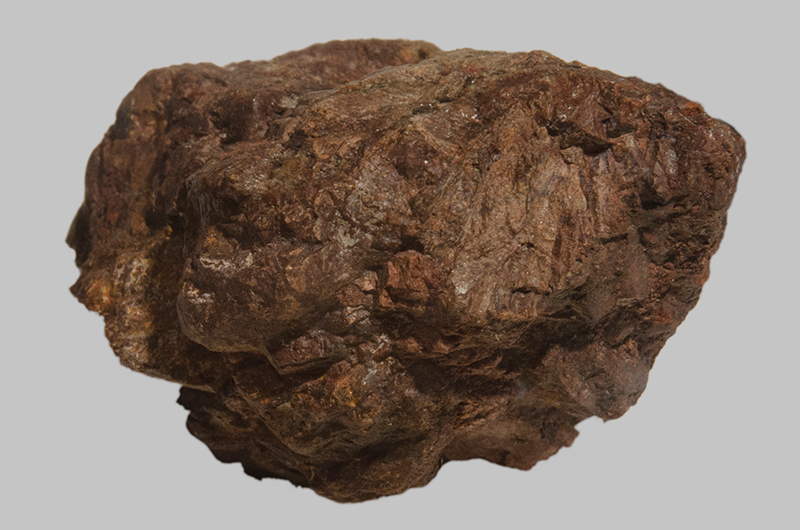 A brown rock.