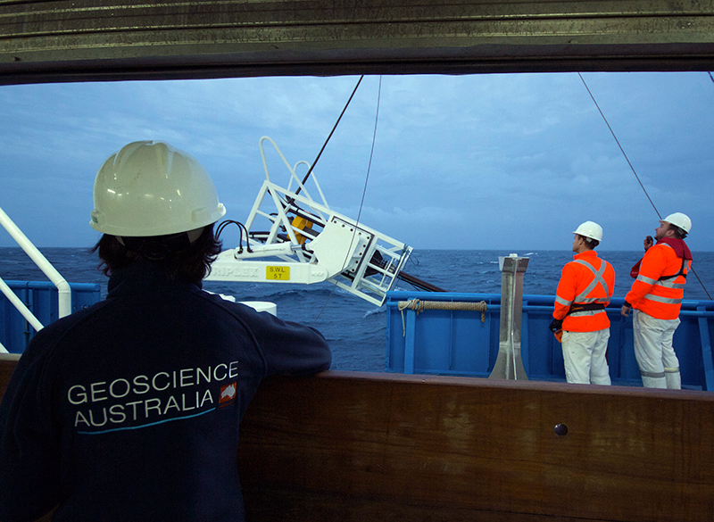 Geoscience voyage puts equipment to the test Geoscience Australia