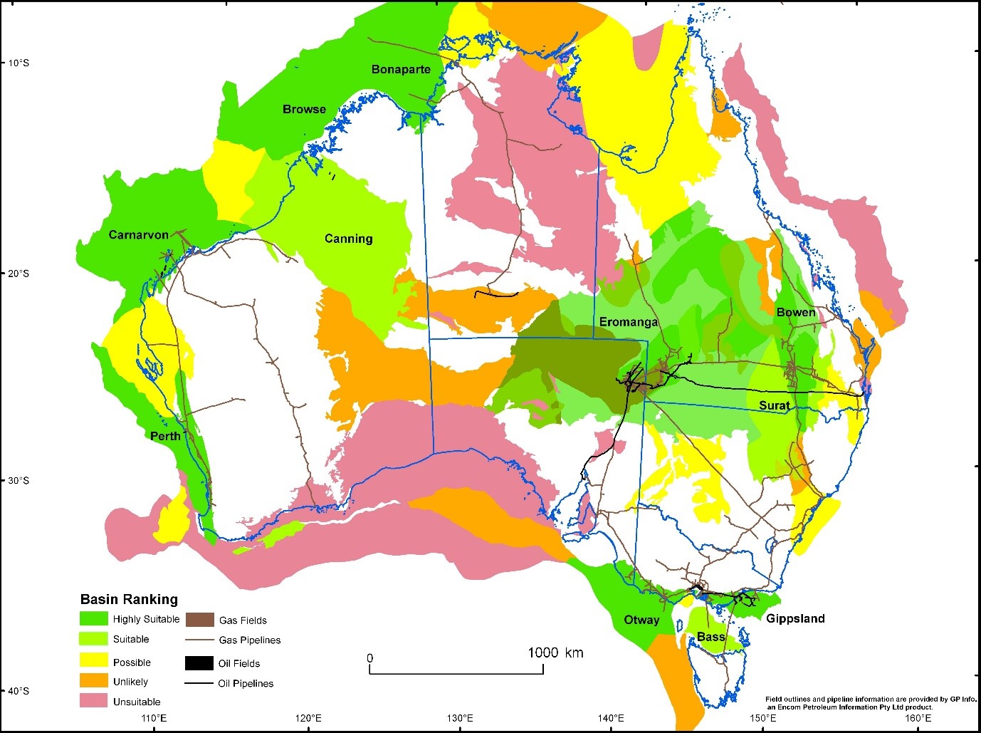 Geological Storage Studies Geoscience Australia
