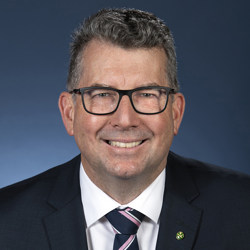 Photograph of the Minister for Resources, Water and Northern Australia: The Hon Keith Pitt MP.