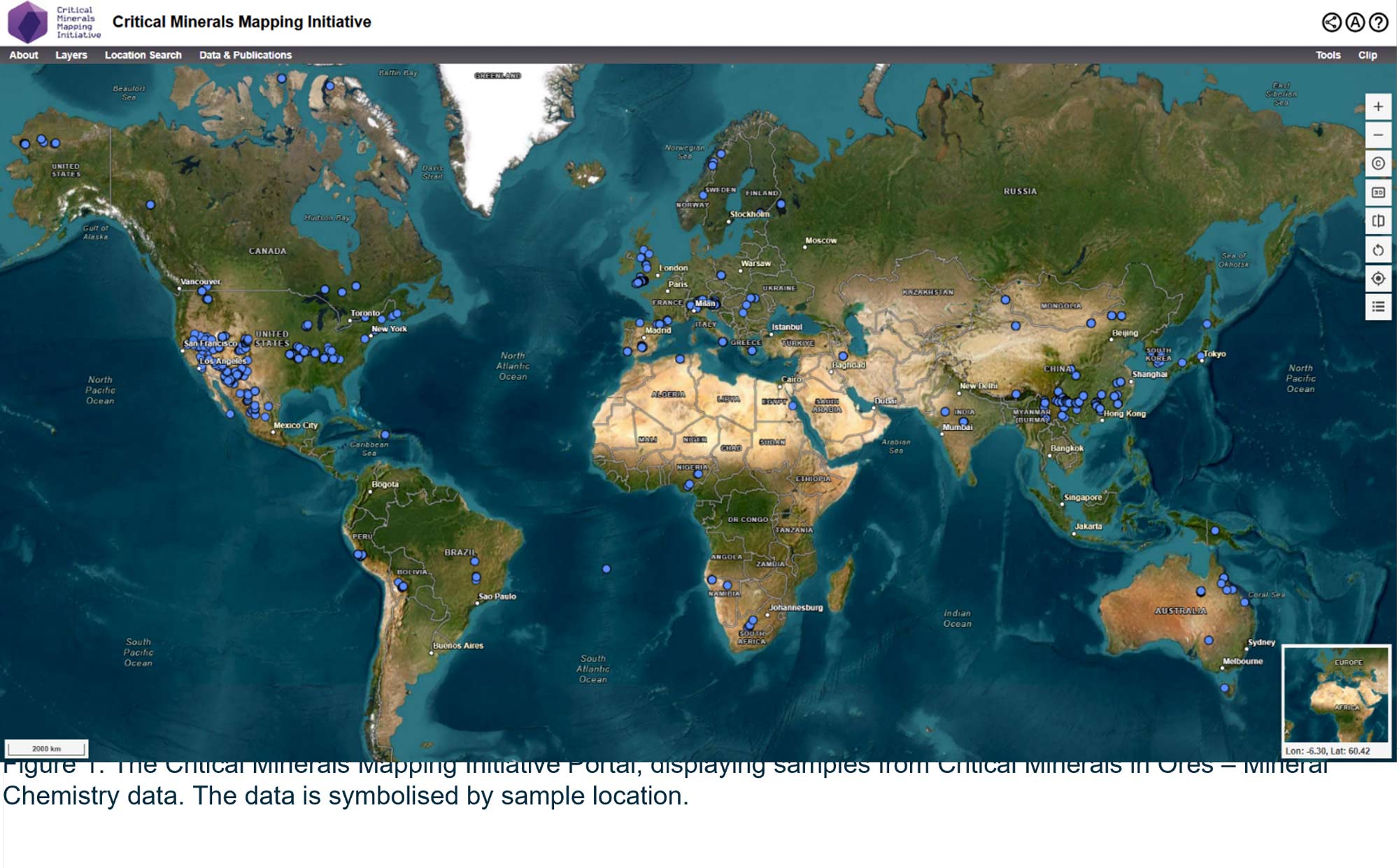 New global database advances critical minerals research