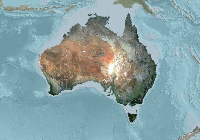 Map of Australia