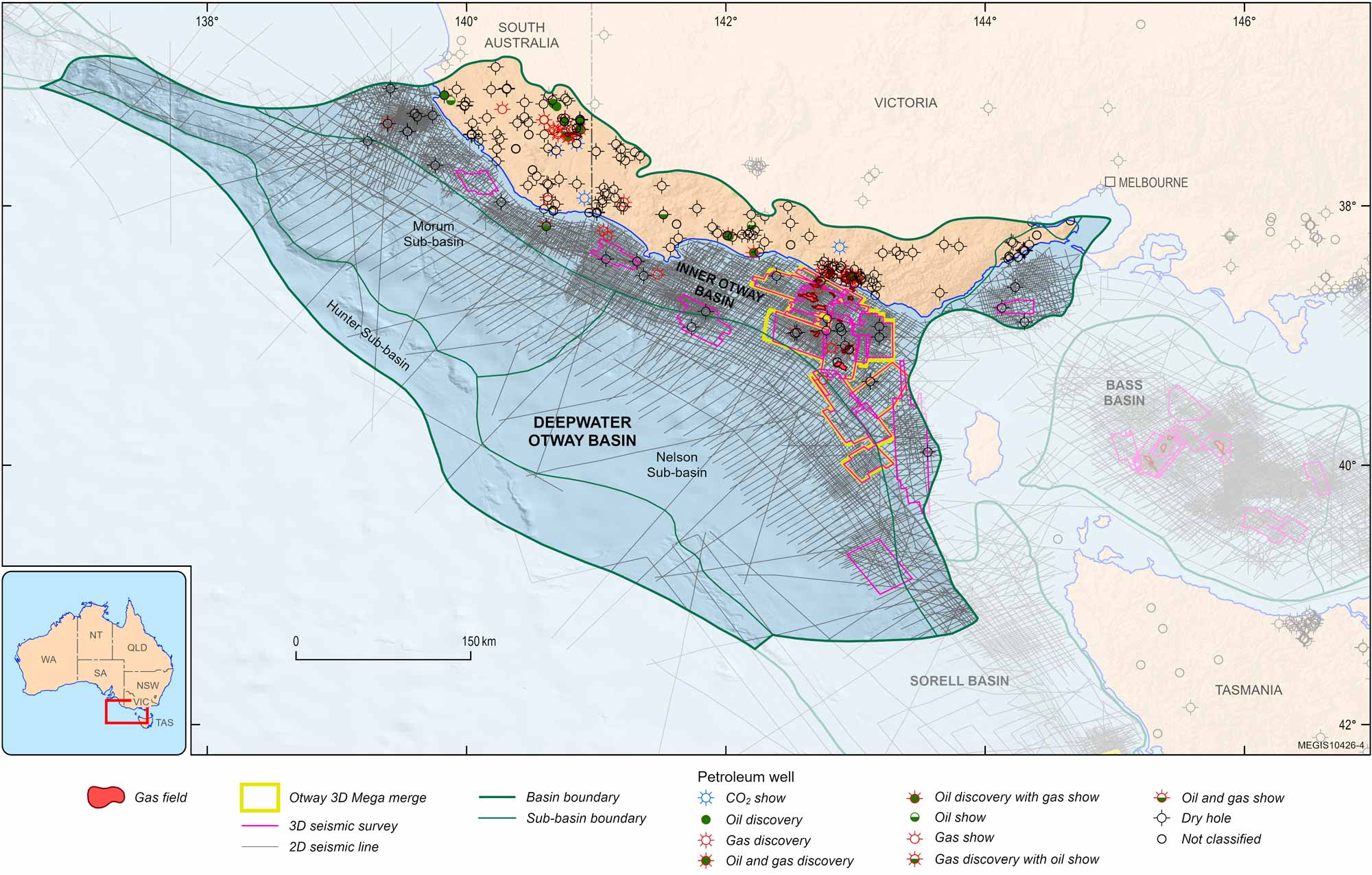 Due to the limited audience of this diagram and its complexity, no alternative description has been provided. Please email clientservices@ga.gov.au