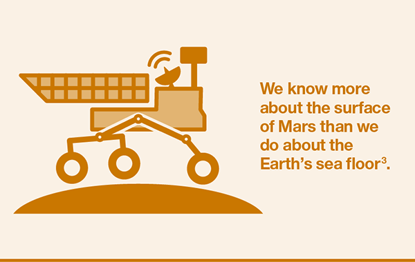 We know more about the surface of Mars than we do about the Earth's sea floor.