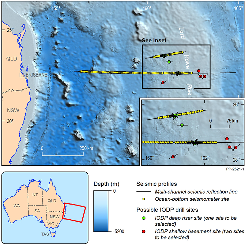 Due to the limited audience of this diagram and its complexity, no alternative description has been provided. Please email clientservices@ga.gov.au