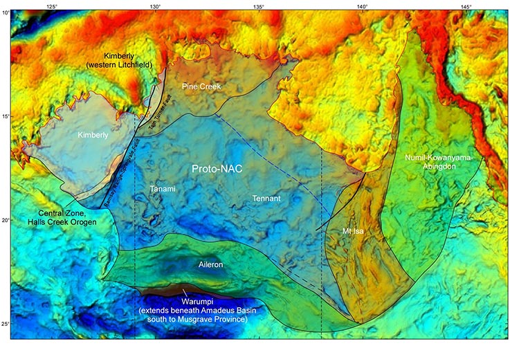 Due to the limited audience of this diagram and its complexity, no alternative description has been provided. Please email clientservices@ga.gov.au