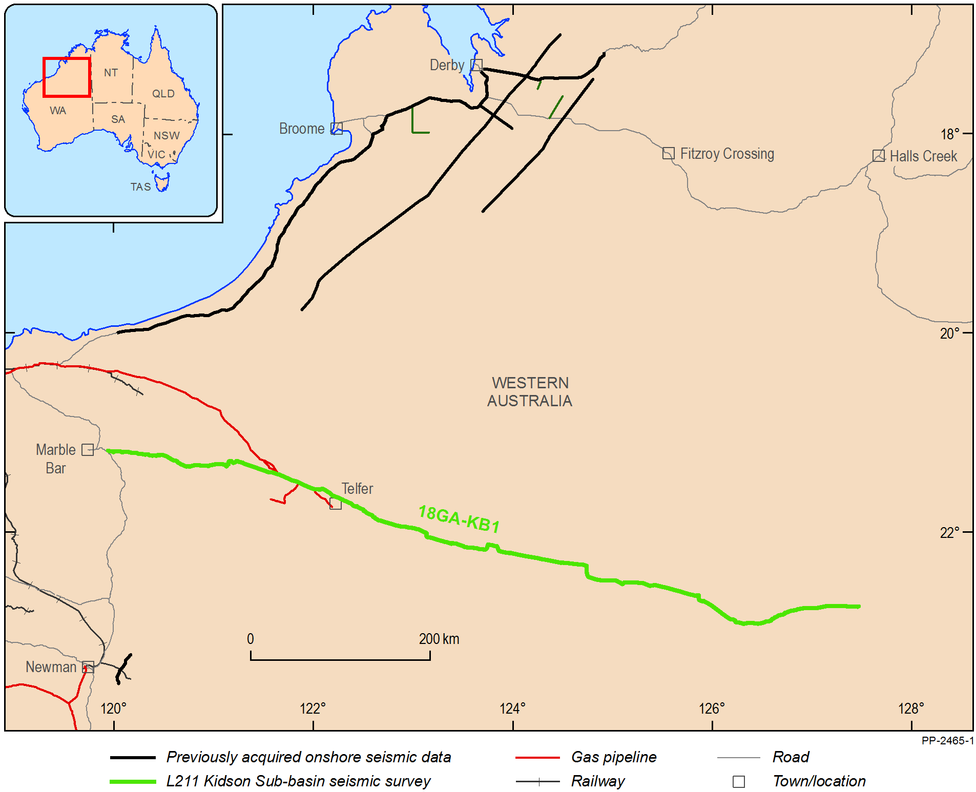 Due to the limited audience of this diagram and its complexity, no alternative description has been provided. Please email clientservices@ga.gov.au