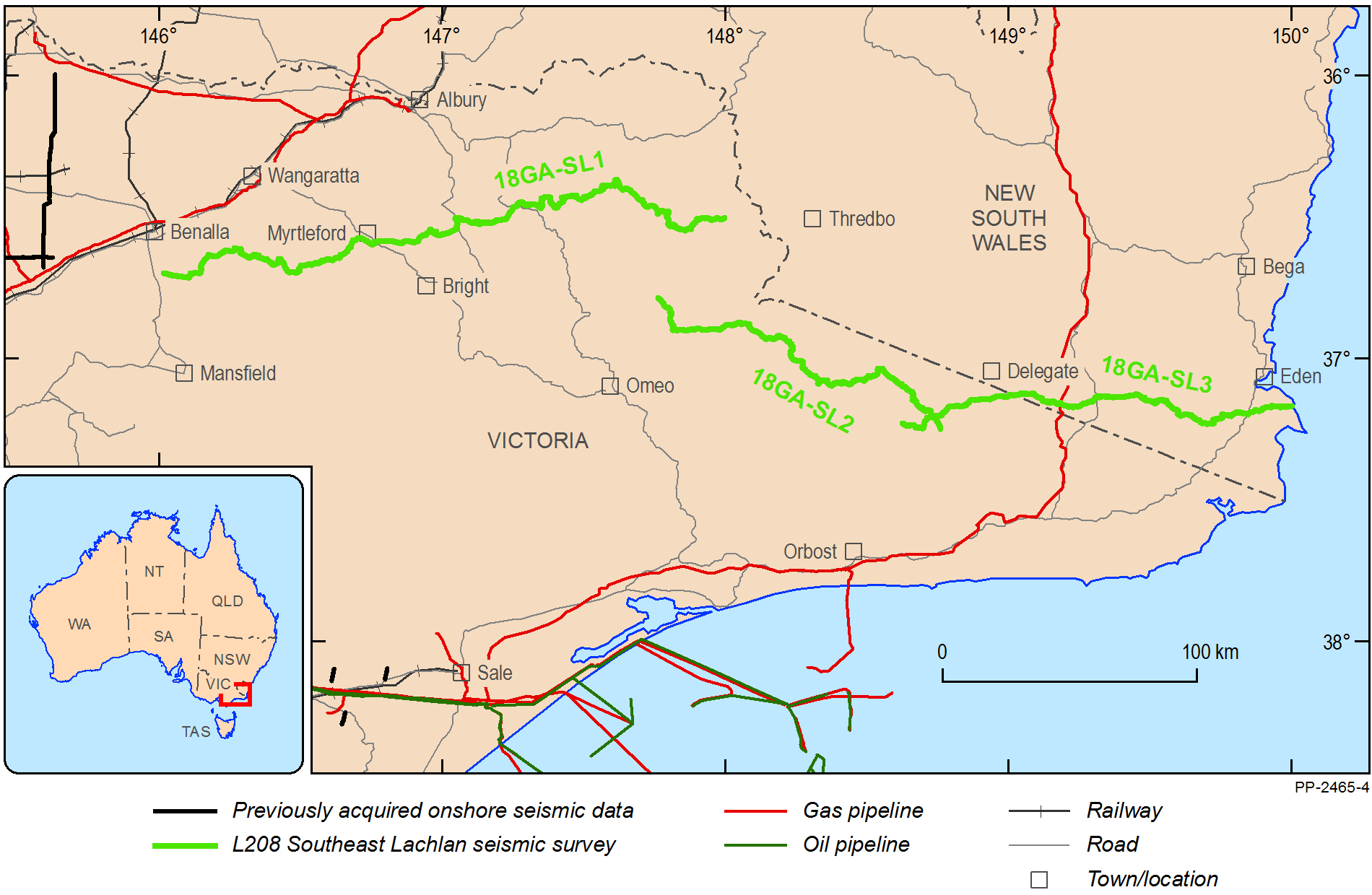 Due to the limited audience of this diagram and its complexity, no alternative description has been provided. Please email clientservices@ga.gov.au