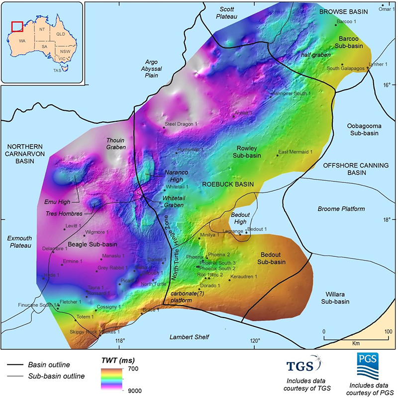 Due to the limited audience of this diagram and its complexity, no alternative description has been provided. Please email clientservices@ga.gov.au