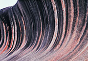 Wave rock. Copyright Sam Clark.
