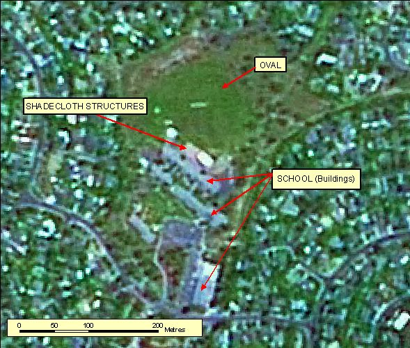 Figure: 2.1.3.4b SPOT Pseudo-natural 2.5m RGB=123