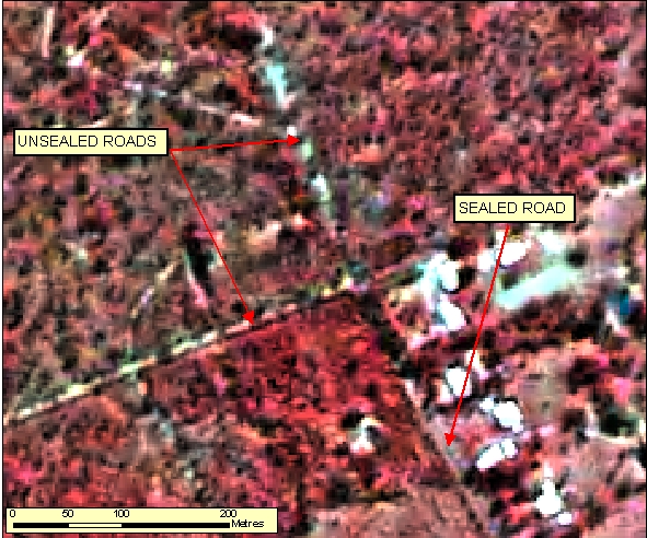 Figure: 2.2.1.1b SPOT 2.5m RGB=321