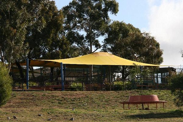 Figure: 2.1.3.5c Oblique Photography School Shade Cloth Structures
