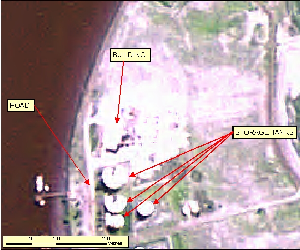 Figure:2.4.3.1b SPOT Pseudo-natural 2.5m