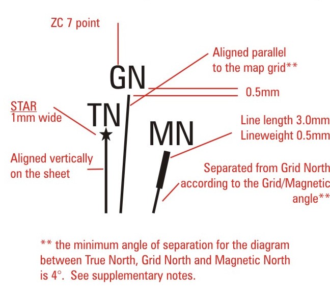 Magnetic Diagram 1:100 000 Close Up