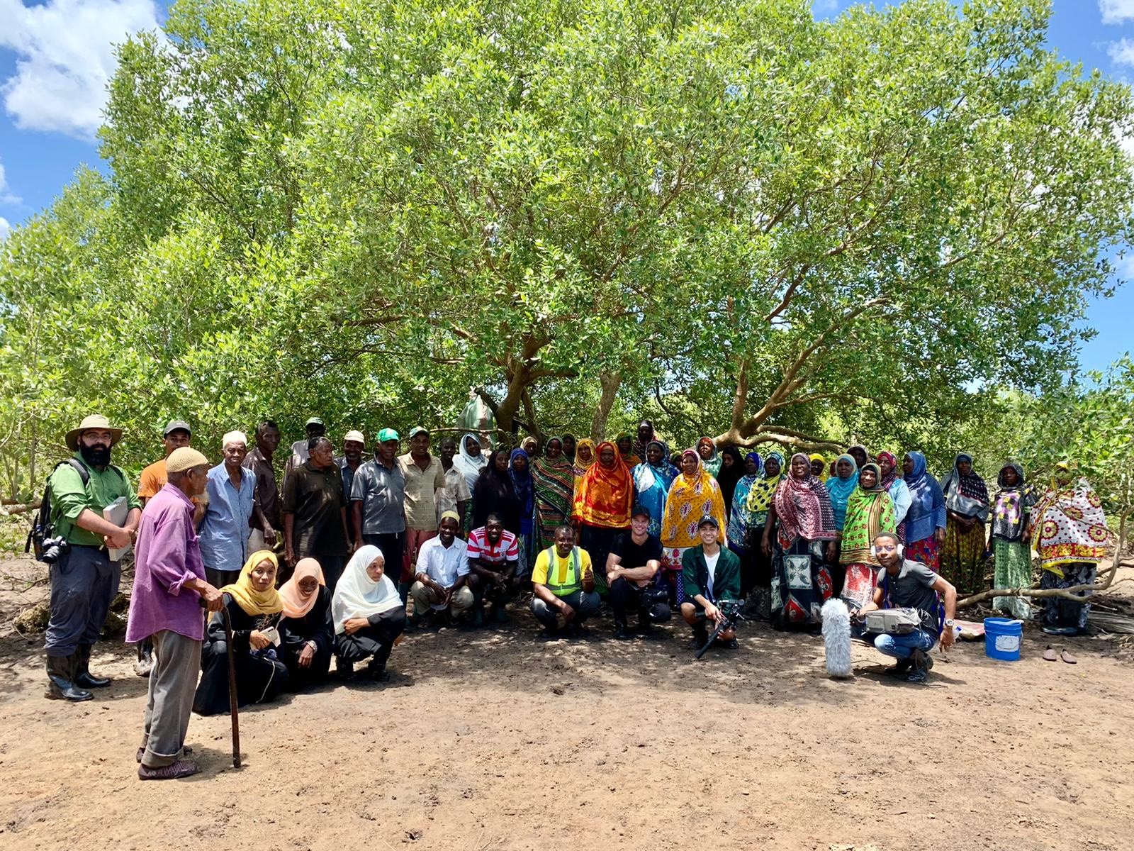 Local community in a local mangrove forest