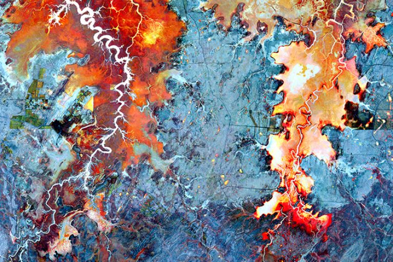 Australia from space