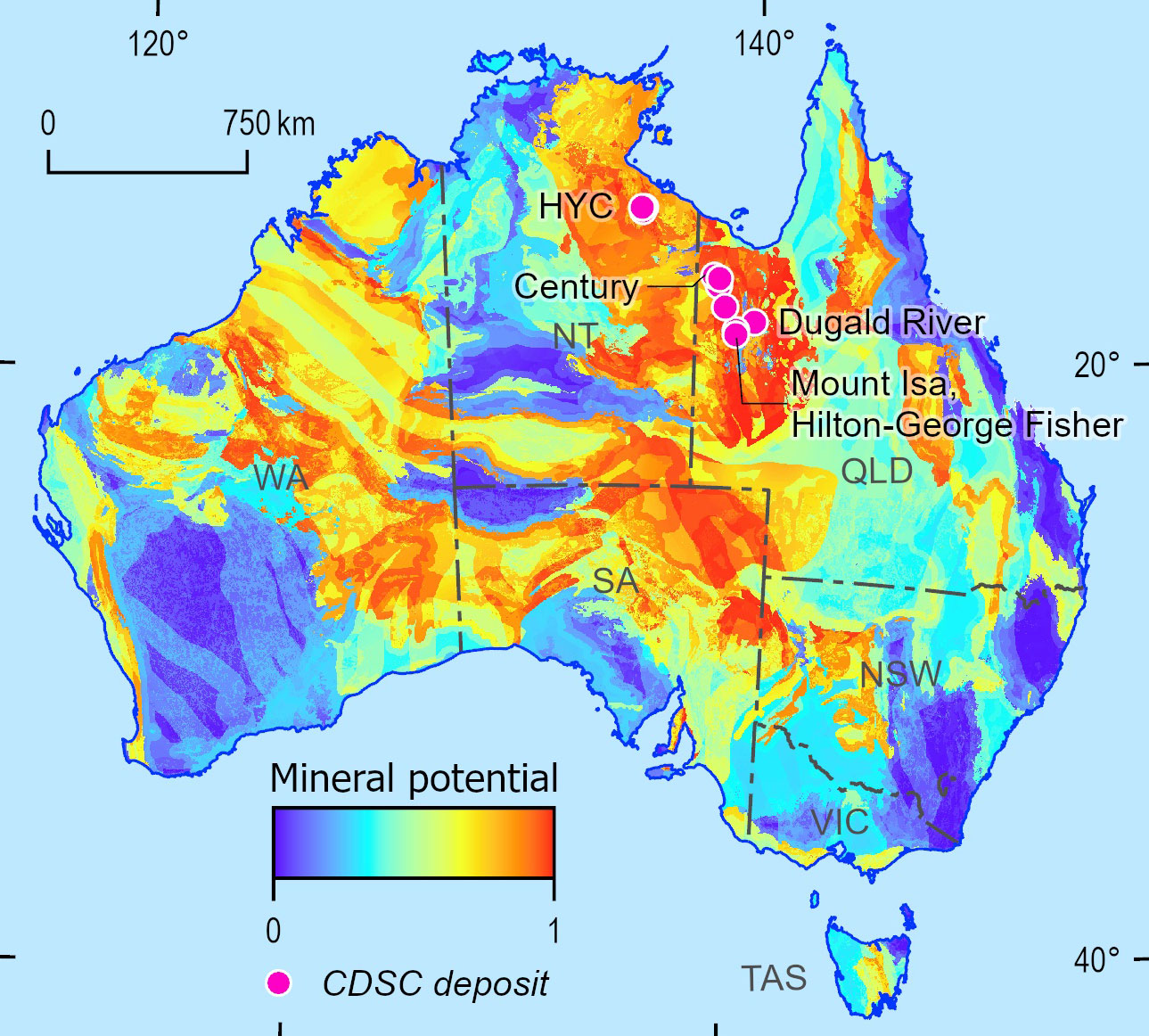 Unlocking the mineral potential of Australia | Geoscience Australia