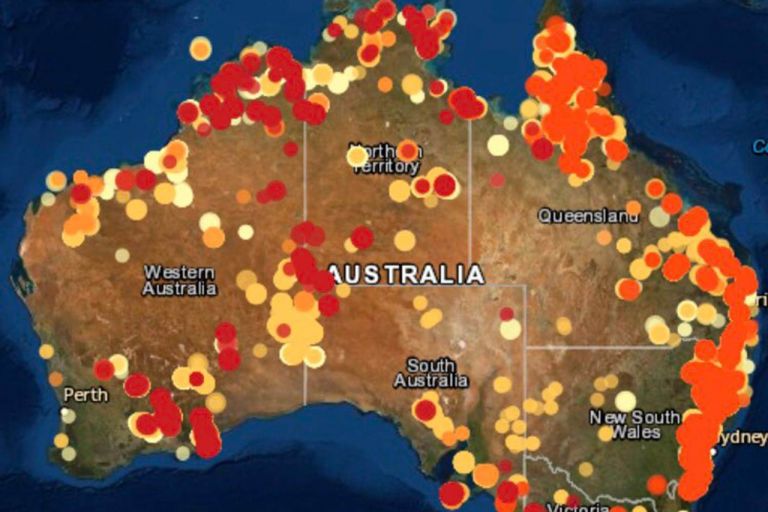 Screenshot of hotspots application