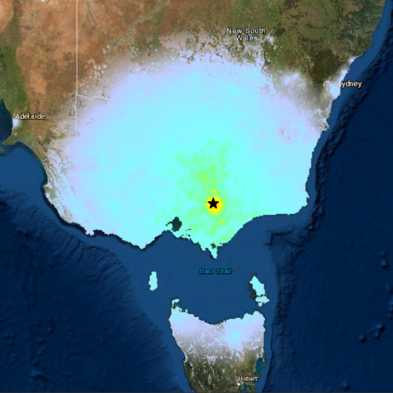 Screenshot of portal