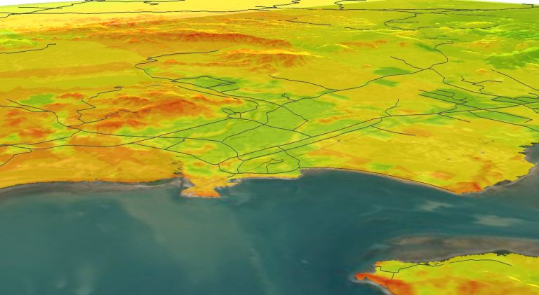 Due to the limited audience of this diagram and its complexity, no alternative description has been provided. Please email clientservices@ga.gov.au