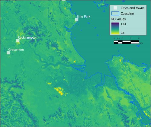 Due to the limited audience of this diagram and its complexity, no alternative description has been provided. Please email clientservices@ga.gov.au